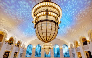 Chandelier and lighting