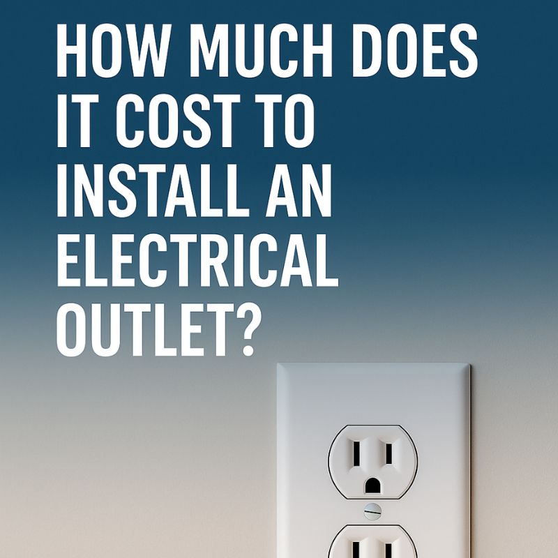 cost to install an electrical outlet