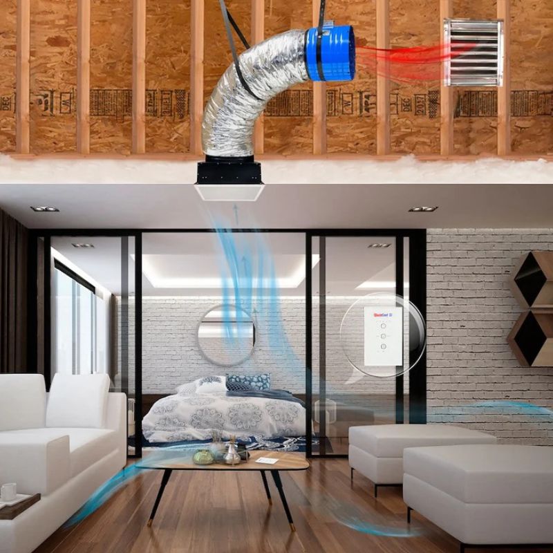 quietcool fan installation