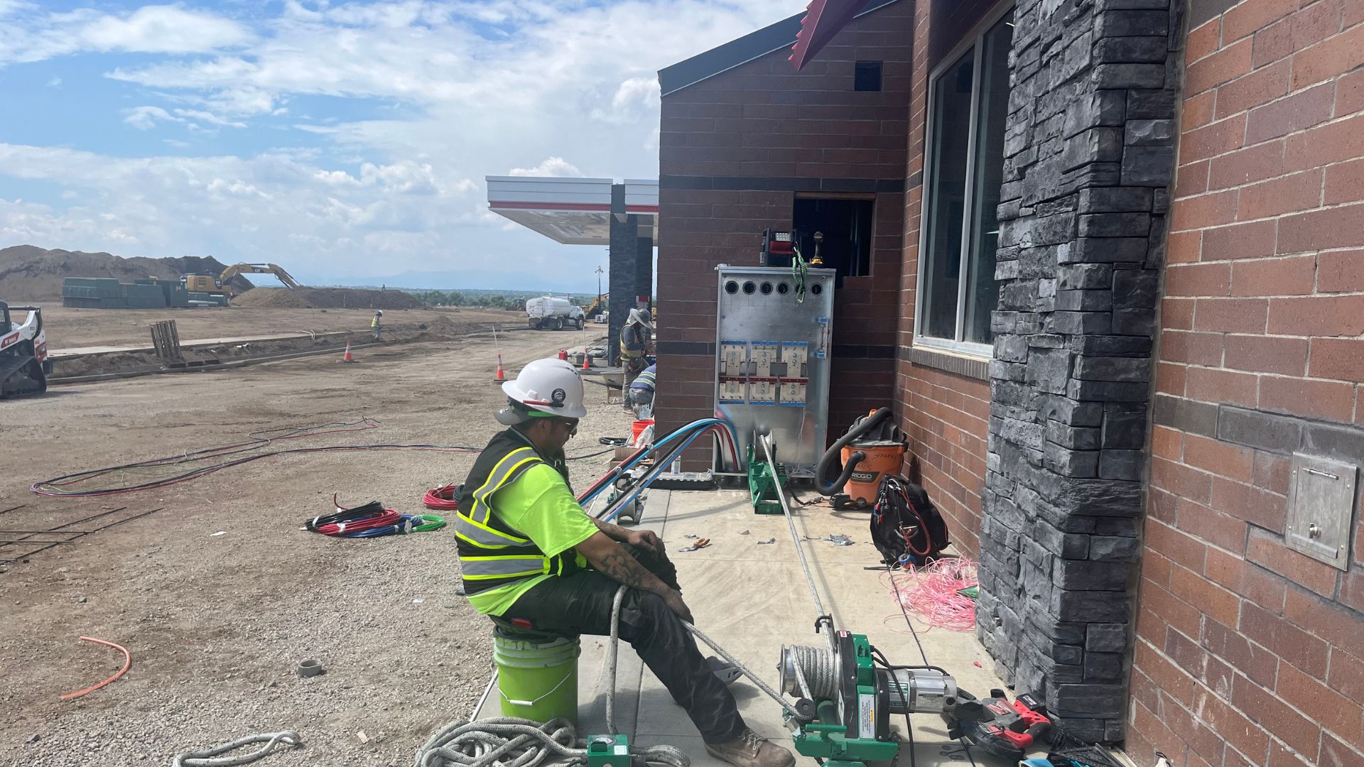 commercial electrical work