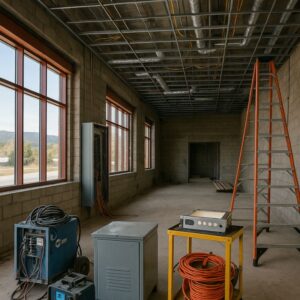 commercial electrical work