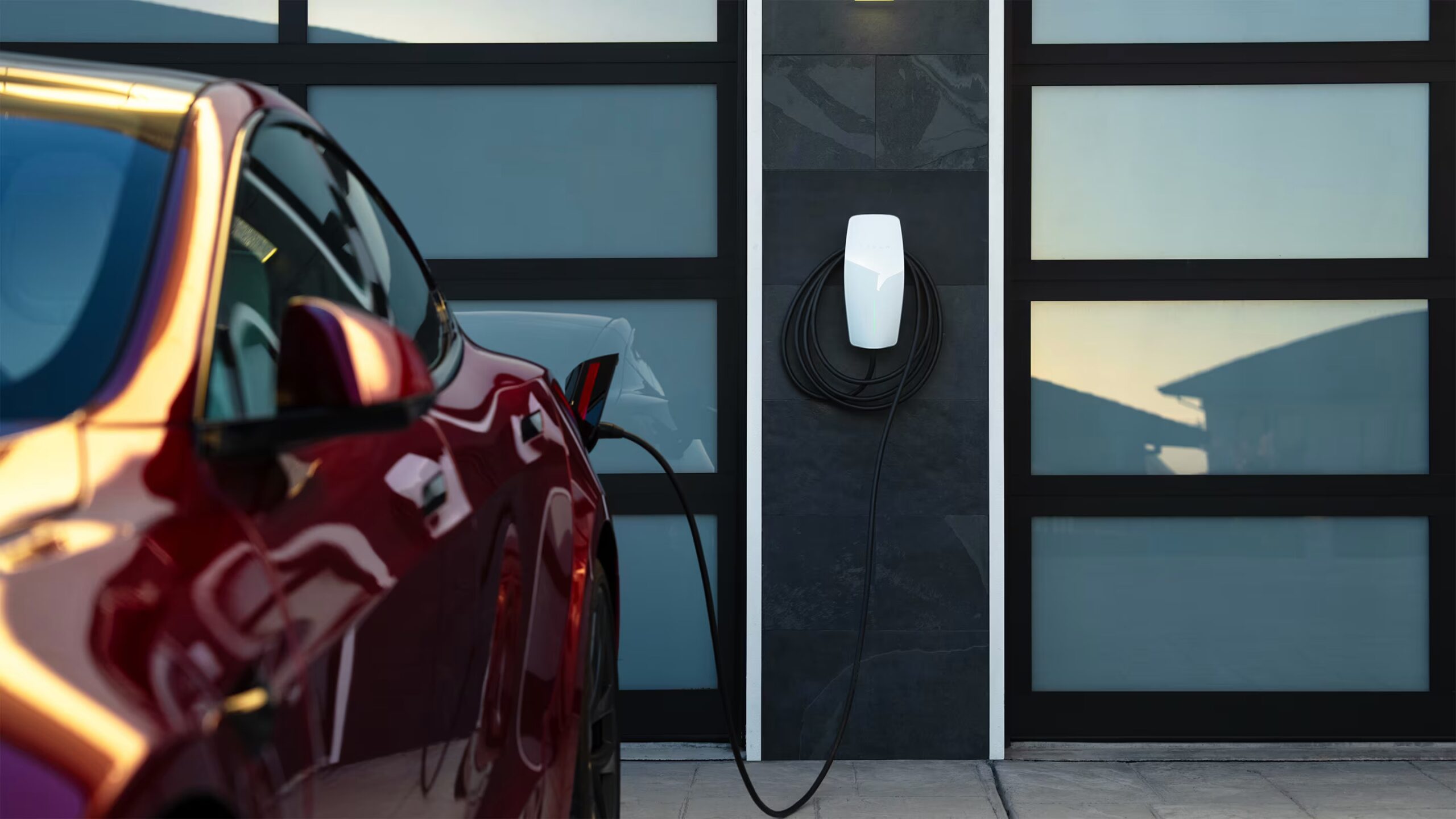 home charging with Tesla Tesla home EV charging