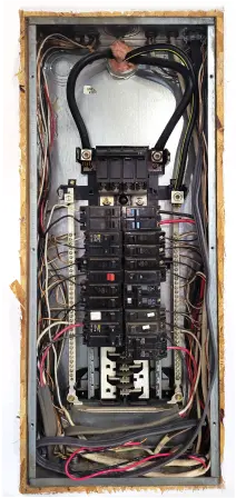 old panel old outdated panel