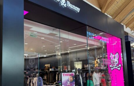 commercial lighting installation