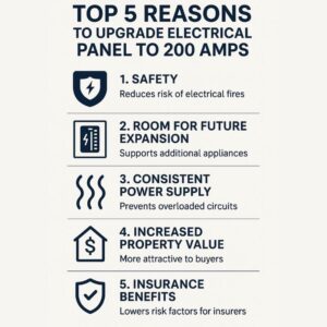 upgrade to 200 amp electrical panel