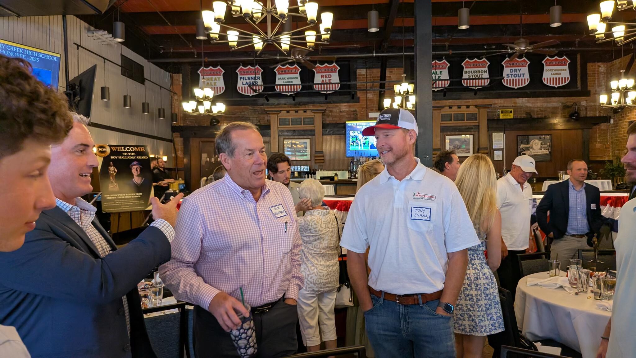 Tony Evans and Rockies Owner and former GM