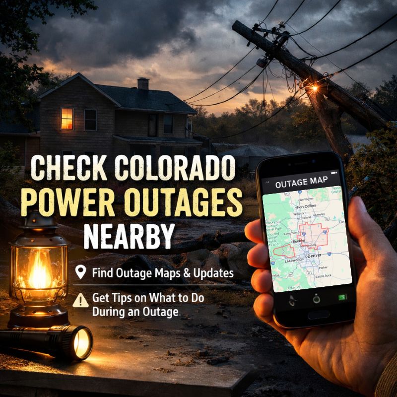 Colorado power outages nearby